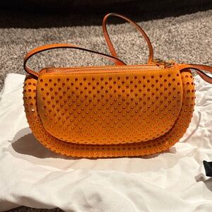 JW Anderson Orange Bumper 12 Suede